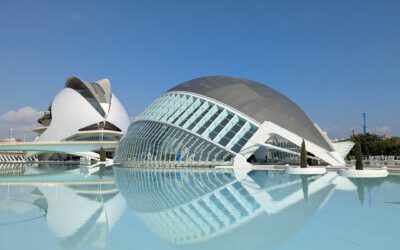 Valencia: Stadt der Künste und der Wissenschaften.