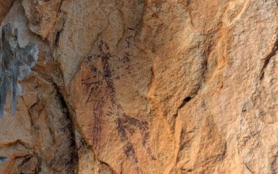 Felskunst im Vall de Gallinera